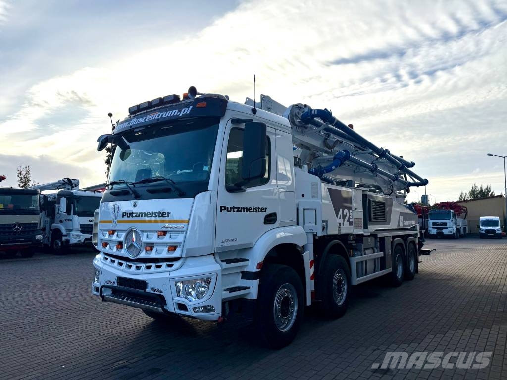 Mercedes-Benz Arocs 3740 Putzmeister 42-5.16H Kamionske črpalke za beton