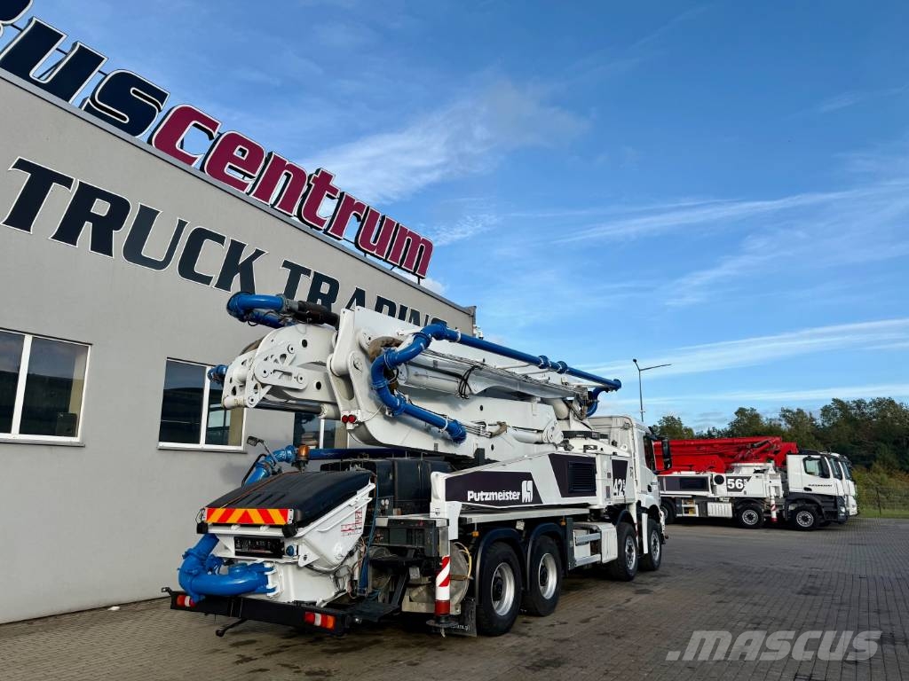 Mercedes-Benz Arocs 3740 Putzmeister 42-5.16H Kamionske črpalke za beton