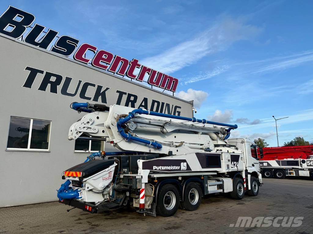 Mercedes-Benz Arocs 3740 Putzmeister 42-5.16H Kamionske črpalke za beton