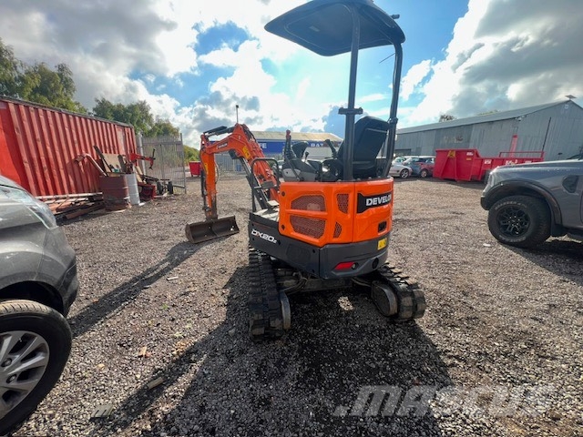 Doosan DX 20 Z Mini bagri <7t