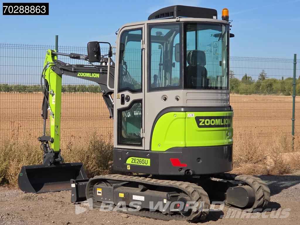 Zoomlion ZE26 GU GARANTÍA – ENFRIADOR ESTACIONARIO - 3 CUCH Minikaivukoneet < 7t