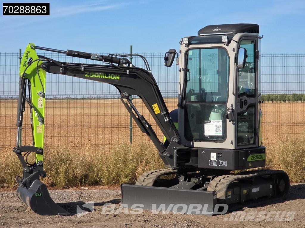 Zoomlion ZE26 GU GARANTÍA – ENFRIADOR ESTACIONARIO - 3 CUCH Minikaivukoneet < 7t