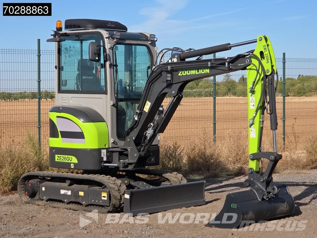 Zoomlion ZE26 GU GARANTÍA – ENFRIADOR ESTACIONARIO - 3 CUCH Minikaivukoneet < 7t