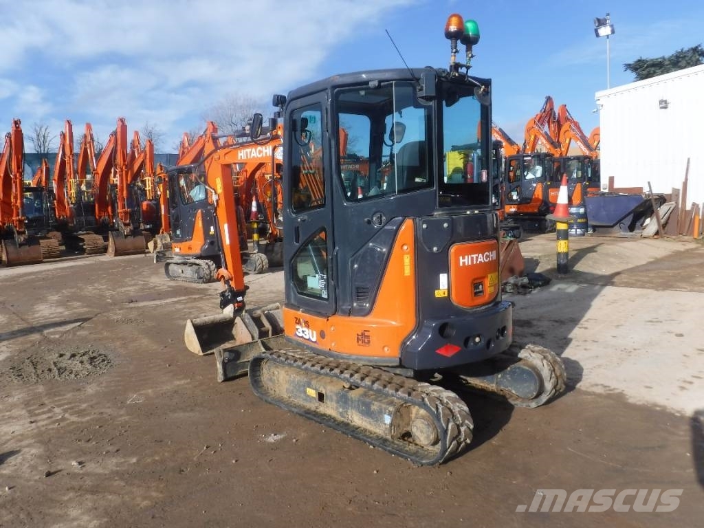 Hitachi ZX 33 U-6, 2023, Luton, Bedfordshire, United Kingdom