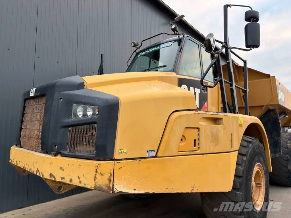CAT 740B Artikulētie pašizgāzēji