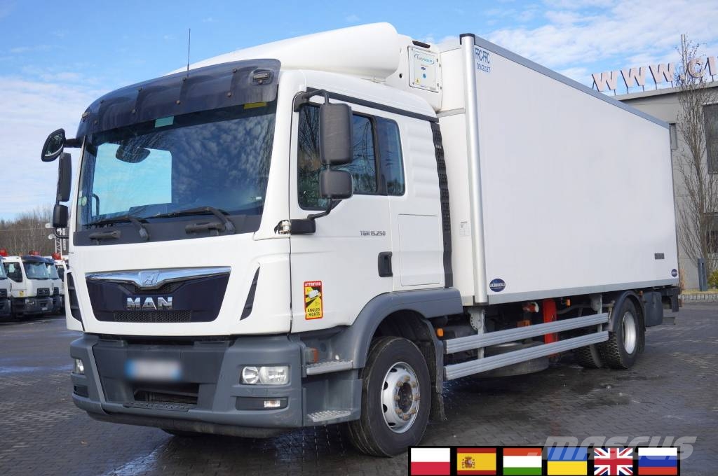 MAN TGM 15.250 / Aubineau refrigerator / multi Isotermos y frigoríficos