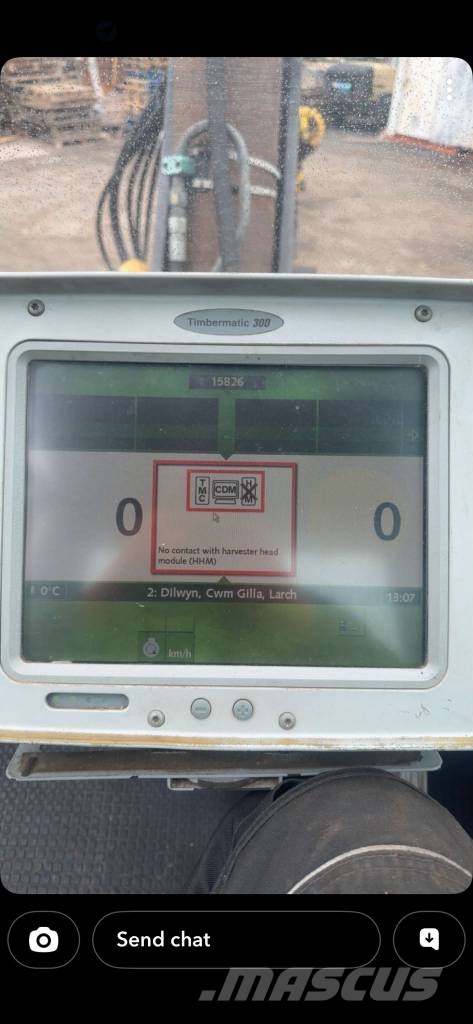 Timberjack 1270C Betakarítók
