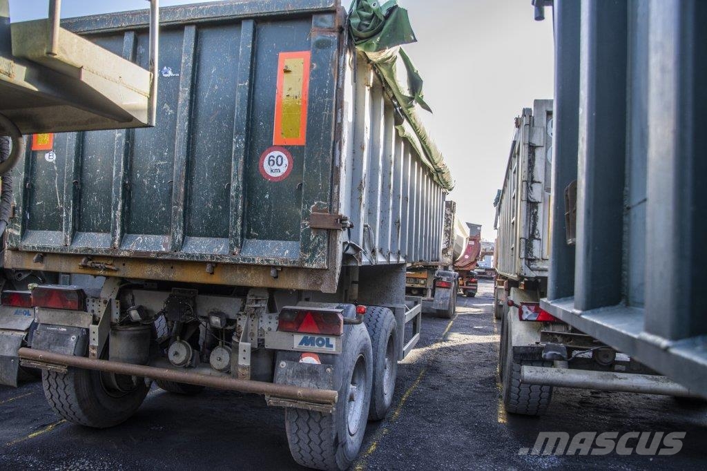 MOL K85F/20T/37ST/2 Naczepy wywrotki / wanny