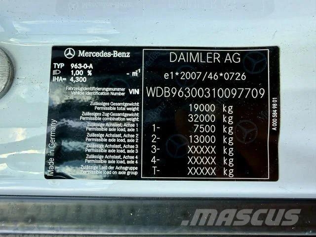 Mercedes-Benz Antos 1827 Carrier Supra 1150 / Euro 6 / LBW Kamioni hladnjače