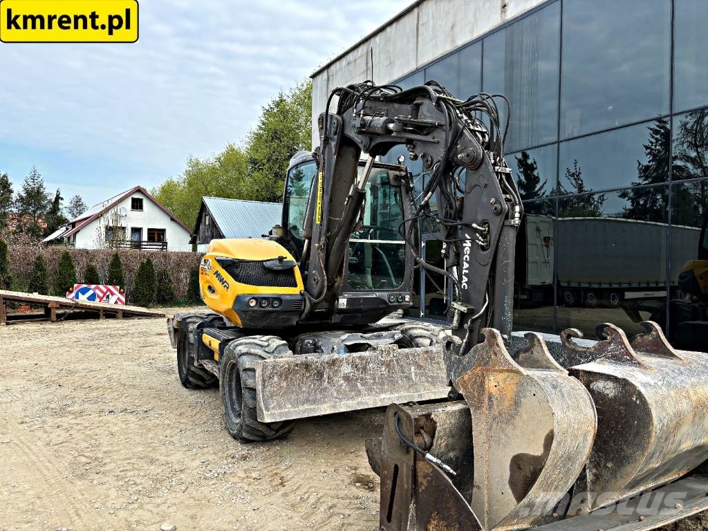 Mecalac 9 MWR | MECALAC 11 KOMATSU PW 98 TEREREX TW 95 110 Hjulgrävare