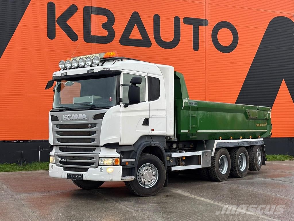 Scania R 490 8x4*4 BOX L=6071 mm Kipper