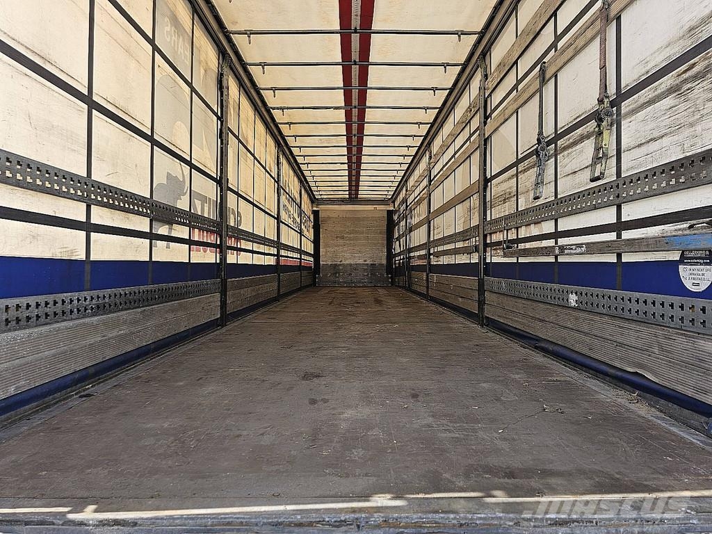 Schmitz Cargobull SCB*S3T STANDARD 2X LIFTAXLE ALCOA'S Perdeli yari çekiciler