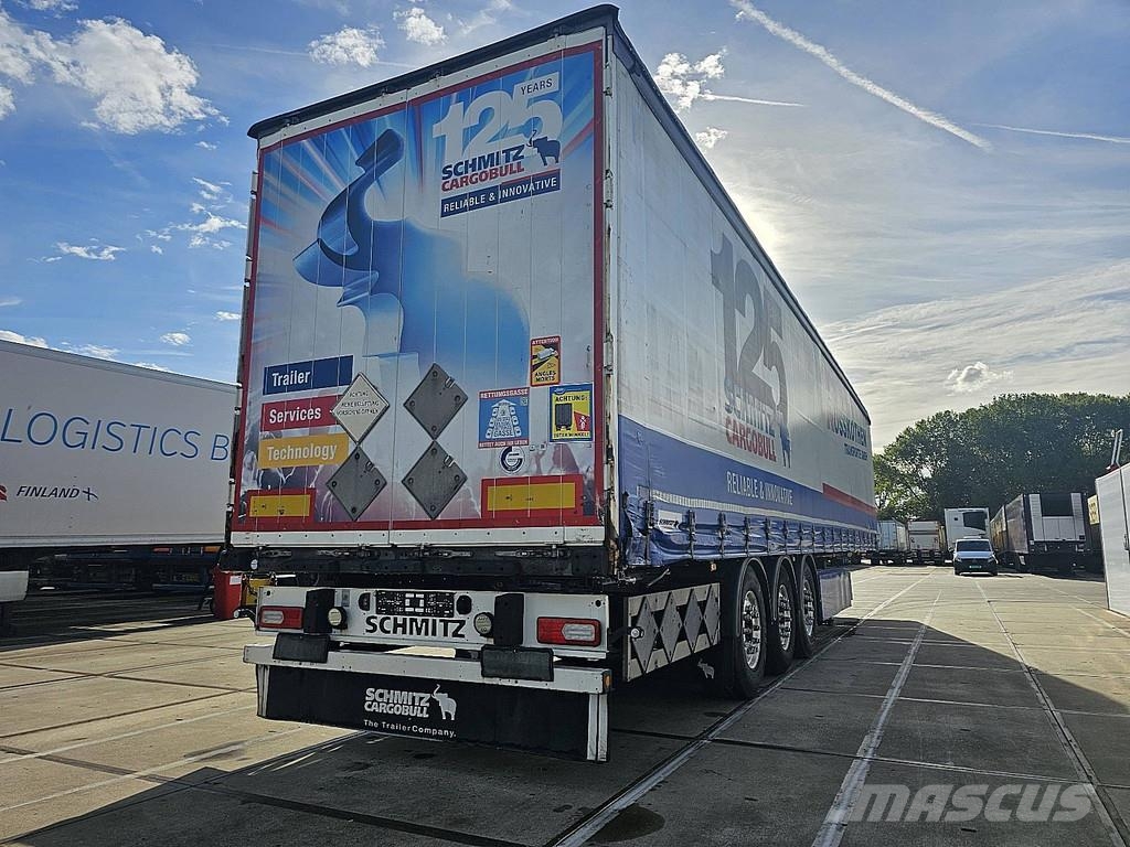 Schmitz Cargobull SCB*S3T STANDARD 2X LIFTAXLE ALCOA'S Perdeli yari çekiciler
