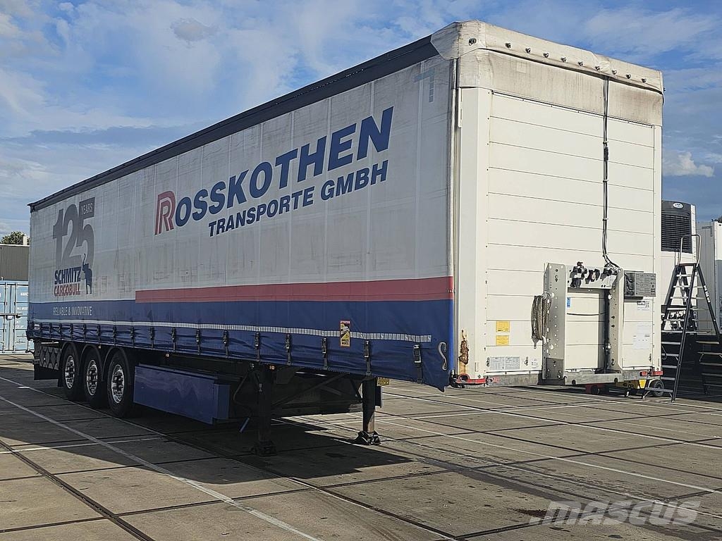 Schmitz Cargobull SCB*S3T STANDARD 2X LIFTAXLE ALCOA'S Perdeli yari çekiciler