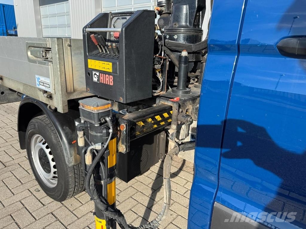 Volkswagen Crafter, Doka, Crane HIAB T023- 3, Only 36.000 Km Pickup/Pritschenwagen