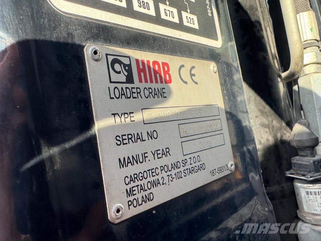 Volkswagen Crafter, Doka, Crane HIAB T023- 3, Only 36.000 Km Pickup/Pritschenwagen