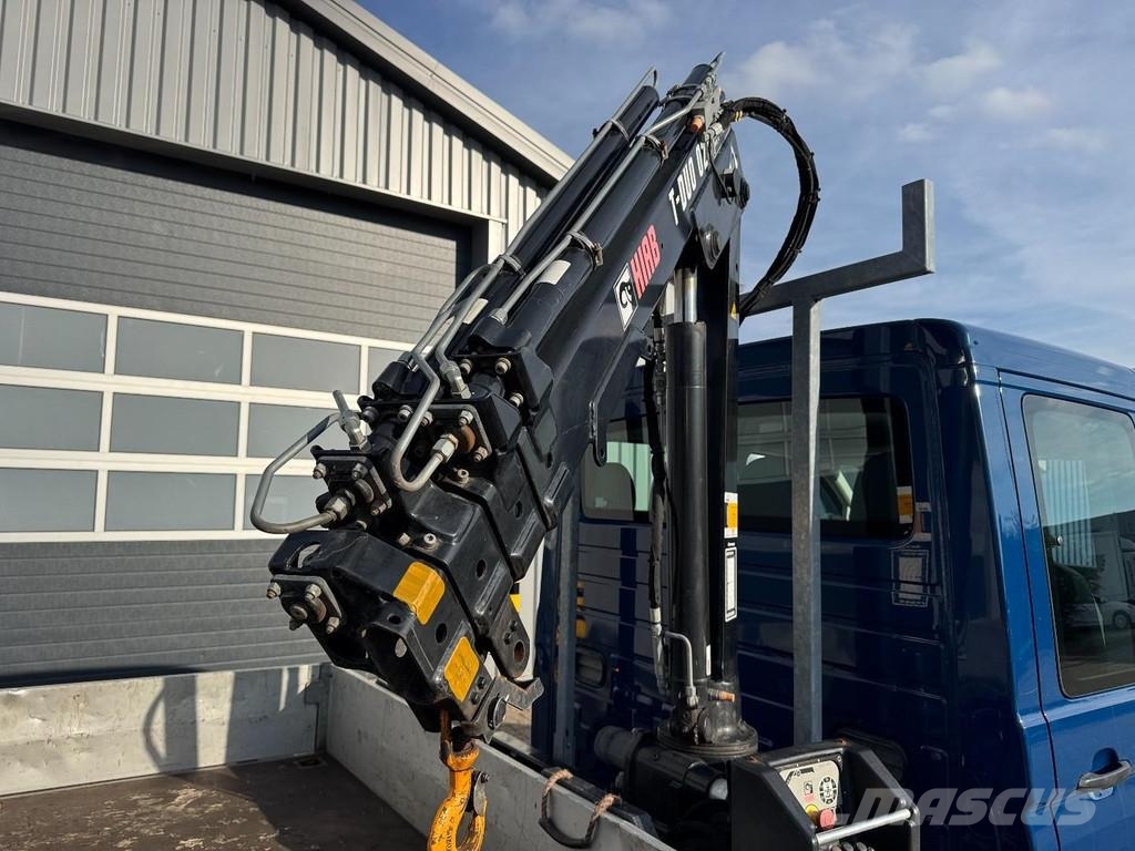 Volkswagen Crafter, Doka, Crane HIAB T023- 3, Only 36.000 Km Pickup/Pritschenwagen