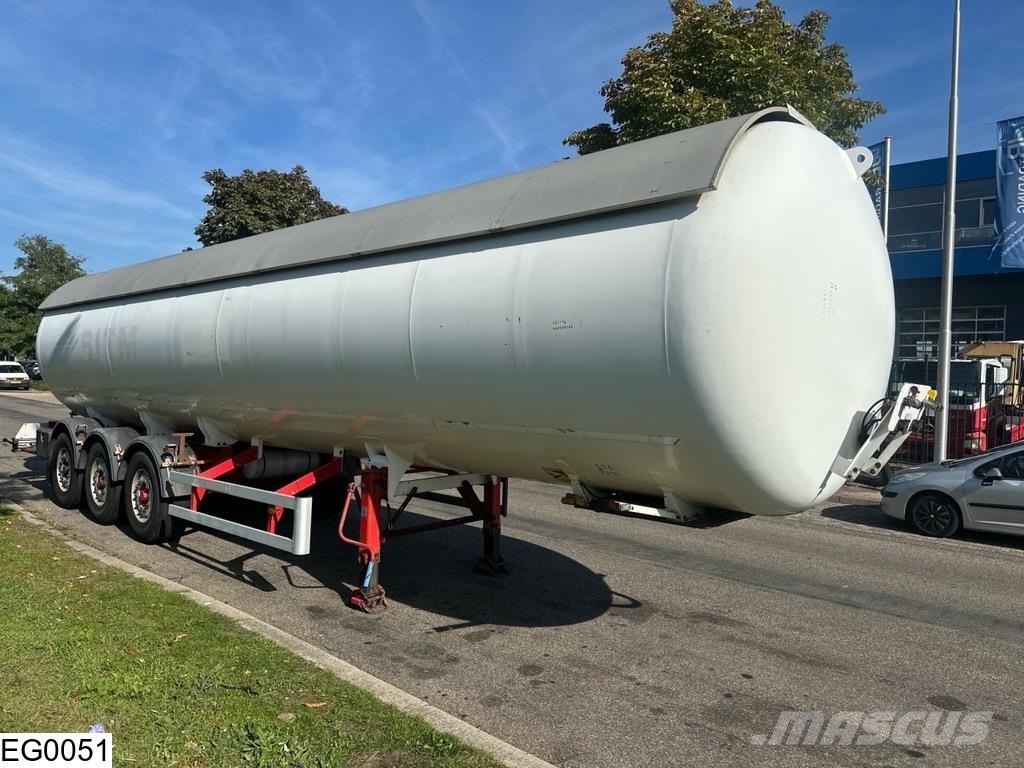 Acerbi Gas 50935 Liter, LPG GPL gas tank, GAZ, 1 Comparte Autocisternas