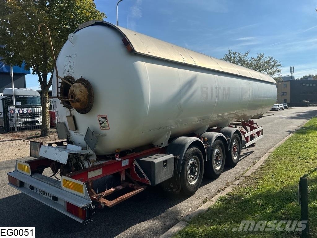 Acerbi Gas 50935 Liter, LPG GPL gas tank, GAZ, 1 Comparte Autocisternas