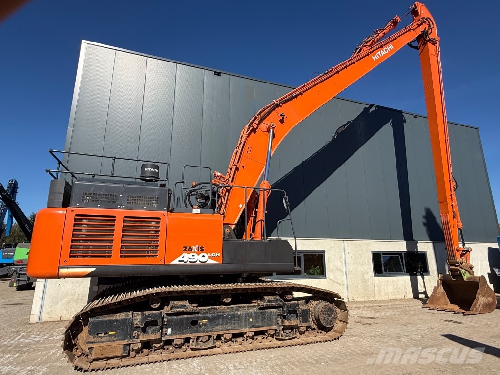 Hitachi ZX490LC-6 22 meter Long Reach Excavadoras sobre orugas