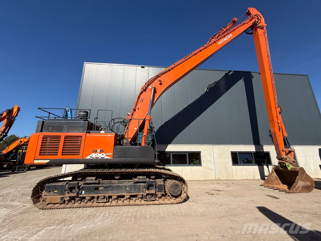 Hitachi ZX490LC-6 22 meter Long Reach Excavadoras sobre orugas