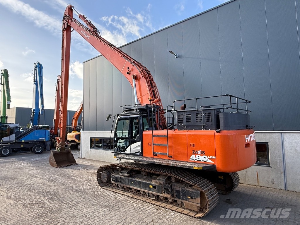Hitachi ZX490LC-6 22 meter Long Reach Excavadoras sobre orugas