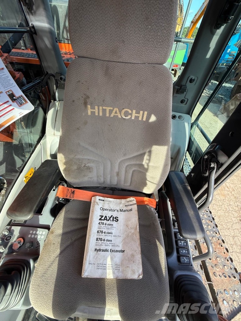 Hitachi ZX490LC-6 22 meter Long Reach Excavadoras sobre orugas