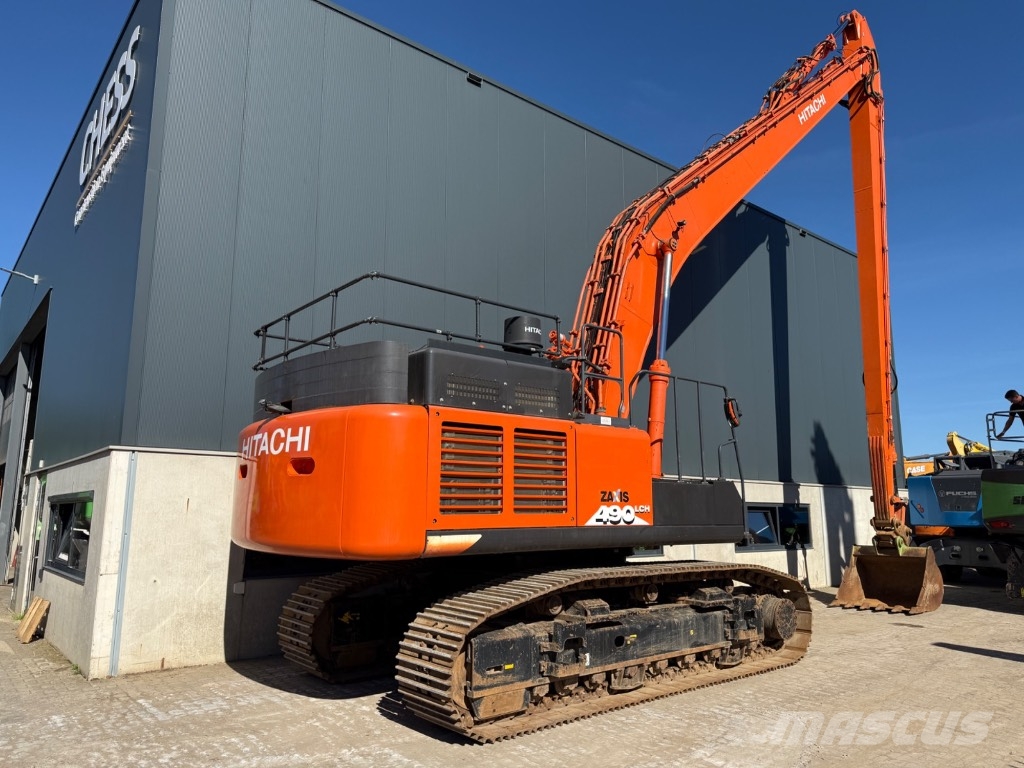 Hitachi ZX490LC-6 22 meter Long Reach Excavadoras sobre orugas