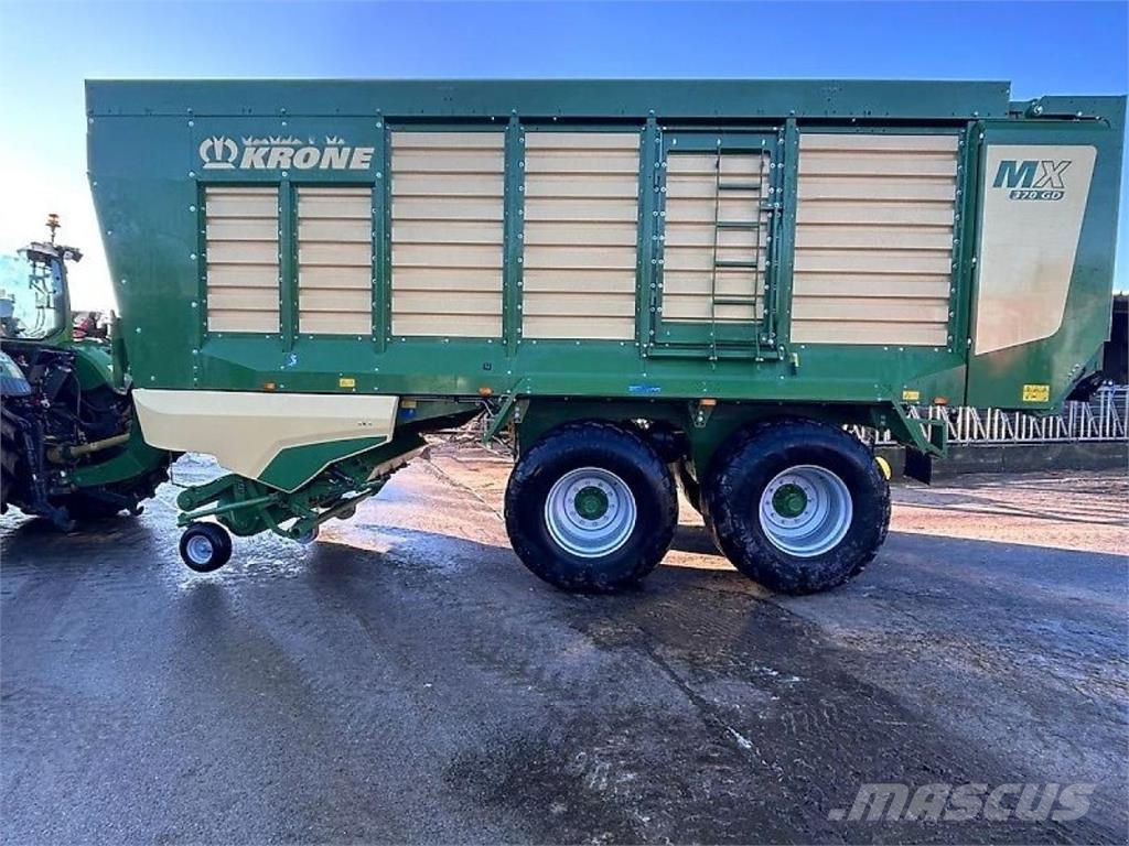 Krone MX 370 GD Atrelados auto-carregadores