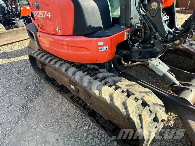 Kubota KX 057-4 HI A/C Minibagger netto 28.000 EUR Mini ekskavatörler, 7 tona dek
