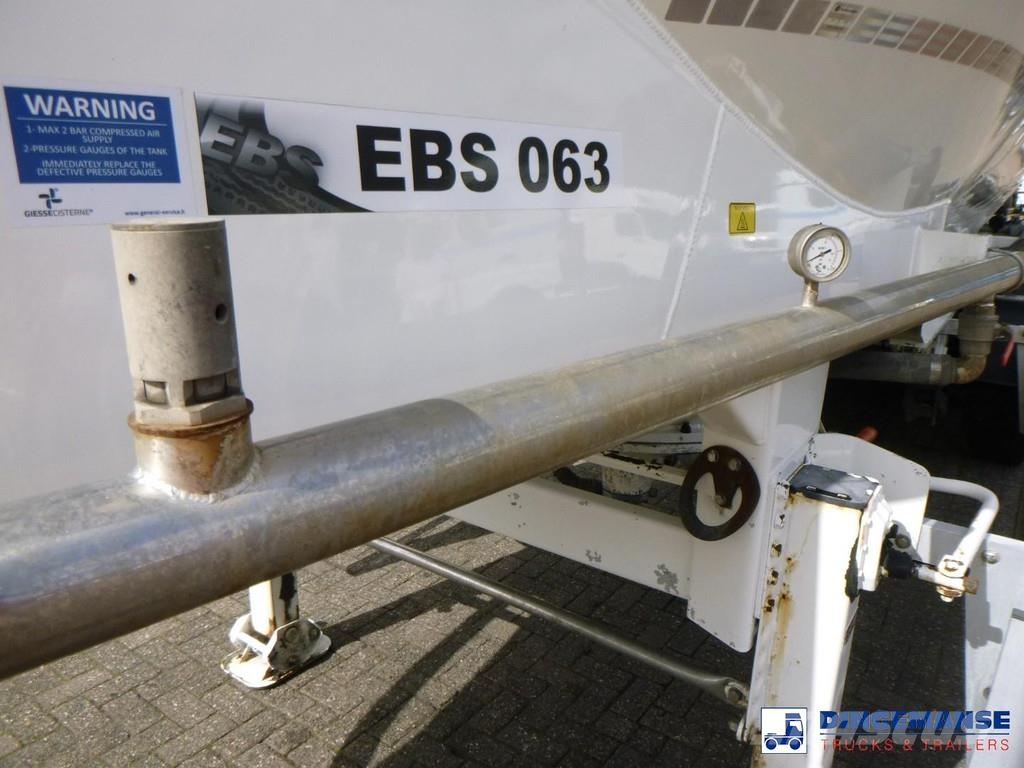 GS Powder tank alu 40 m3 / 1 comp Semirremolques cisterna