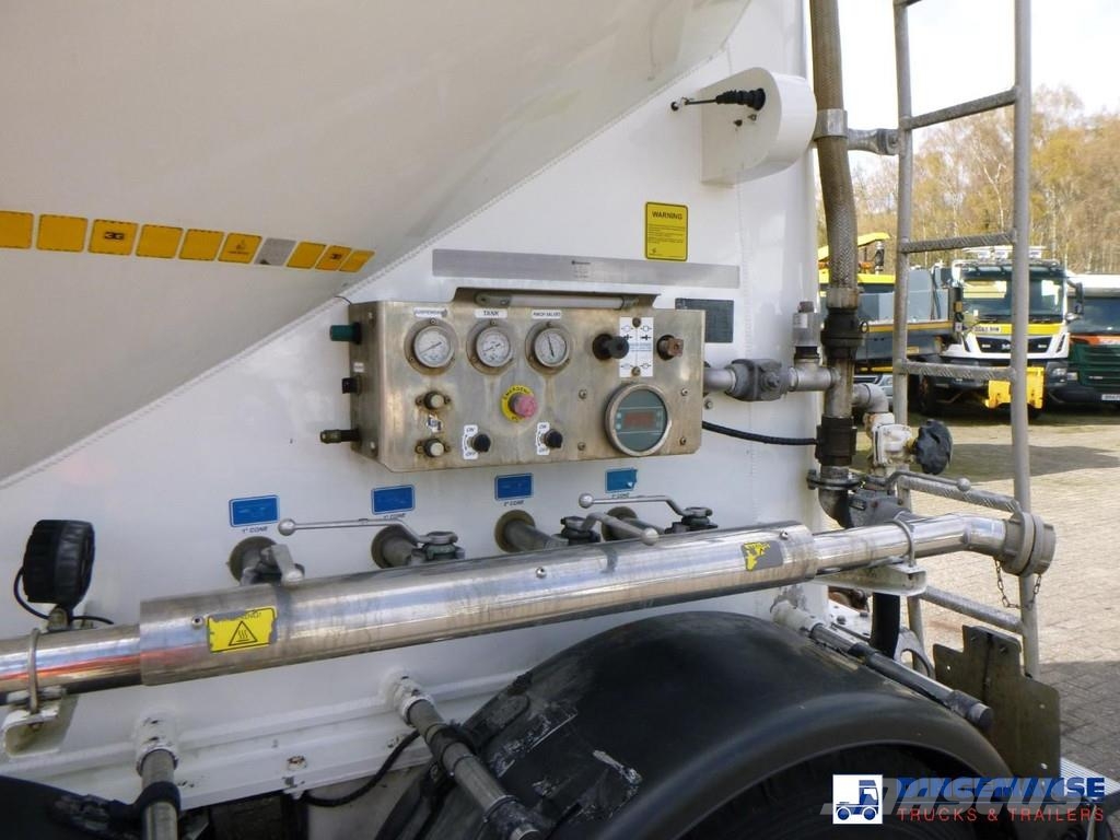 GS Powder tank alu 40 m3 / 1 comp Semirremolques cisterna