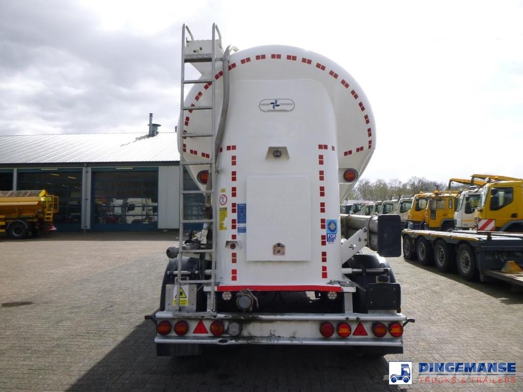 GS Powder tank alu 40 m3 / 1 comp Semirremolques cisterna