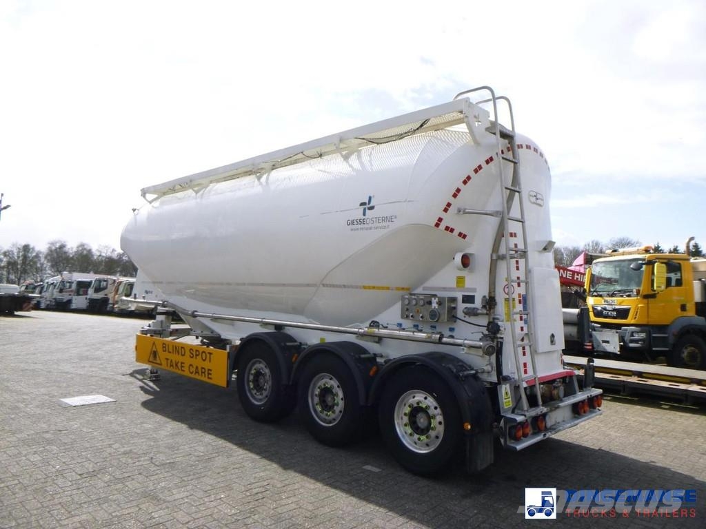GS Powder tank alu 40 m3 / 1 comp Semirremolques cisterna