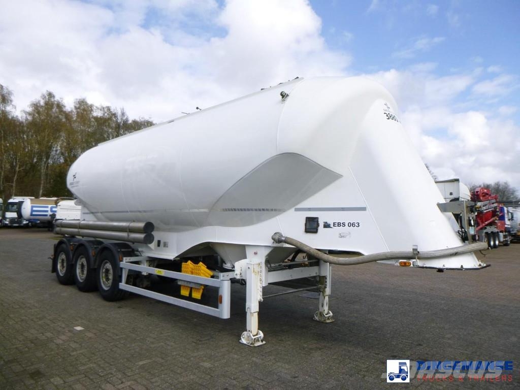 GS Powder tank alu 40 m3 / 1 comp Semirremolques cisterna