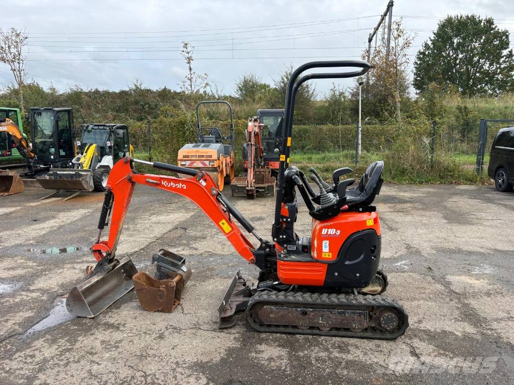 Kubota U 10-3 حفارات صغيرة أقل من 7 طن (حفارات صغيرة)
