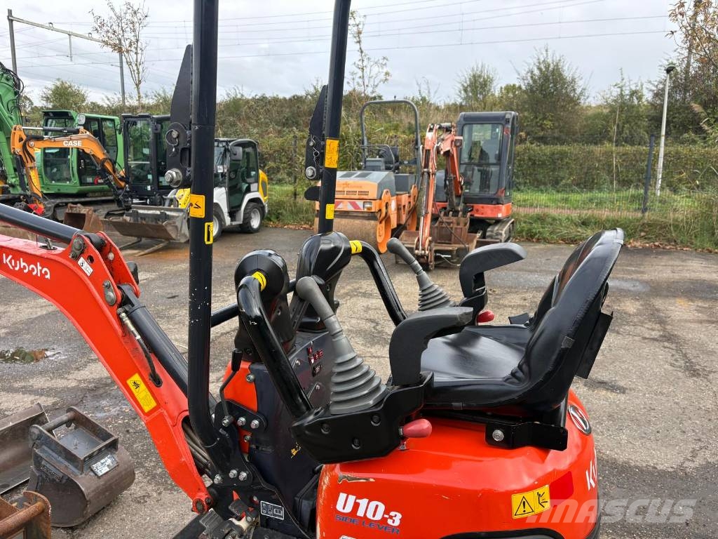 Kubota U 10-3 حفارات صغيرة أقل من 7 طن (حفارات صغيرة)