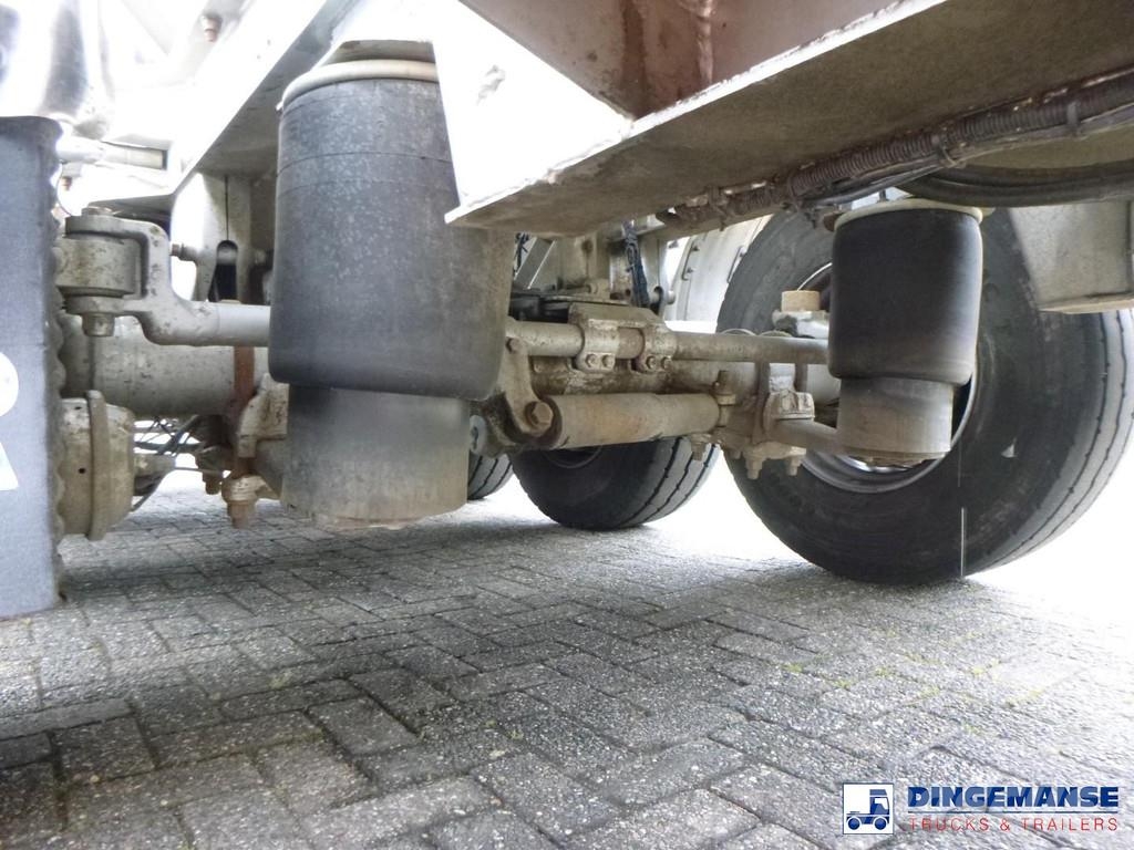 Magyar Food tank (milk) inox 30 m3 / 1 comp + pump Tanktrailer