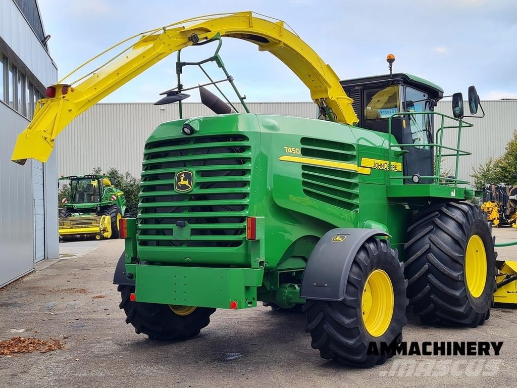 John Deere 7450 Including Kemper 360 Plus Getrokken veldhakselaar