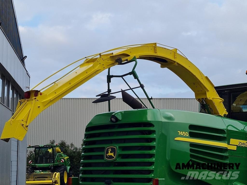 John Deere 7450 Including Kemper 360 Plus Getrokken veldhakselaar