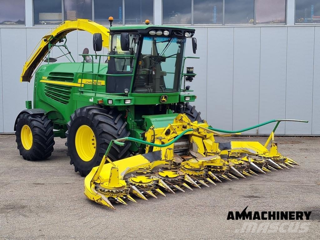 John Deere 7450 Including Kemper 360 Plus Getrokken veldhakselaar