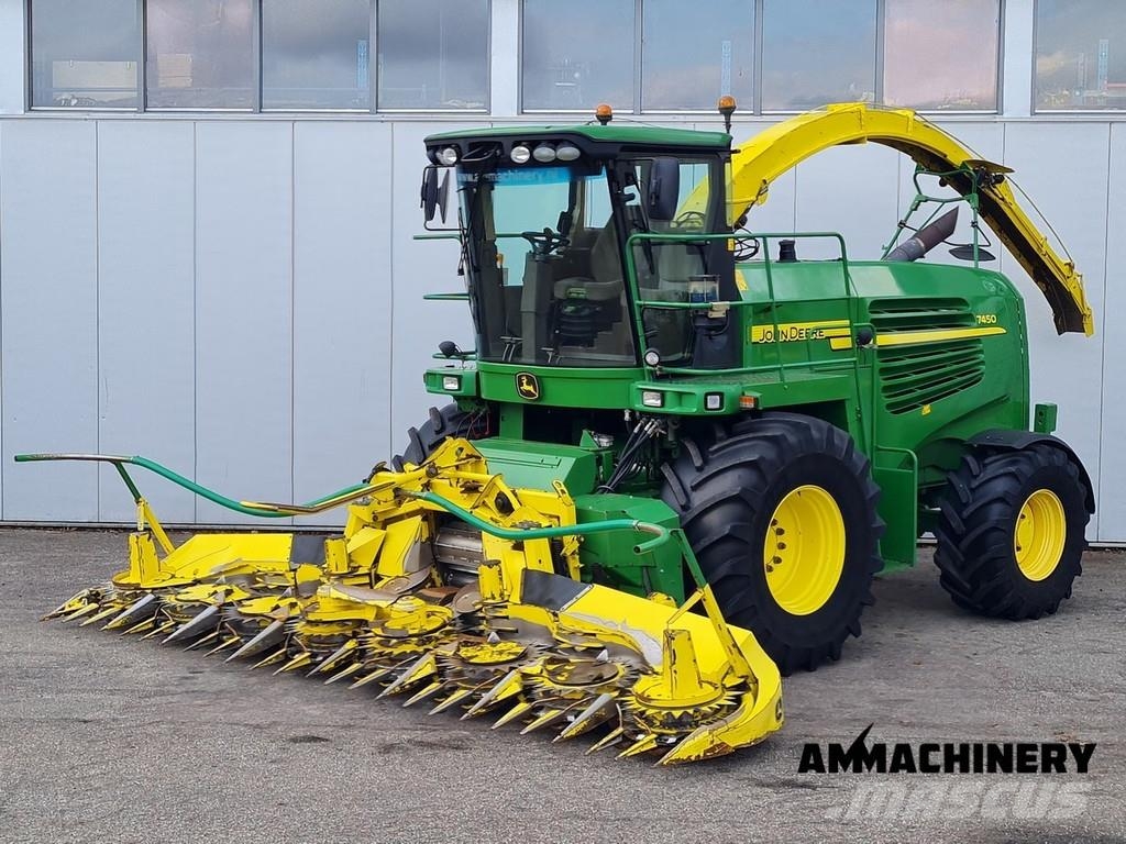 John Deere 7450 Including Kemper 360 Plus Getrokken veldhakselaar