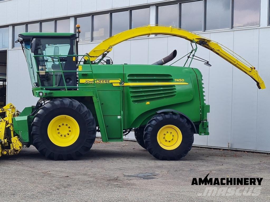 John Deere 7450 Including Kemper 360 Plus Getrokken veldhakselaar
