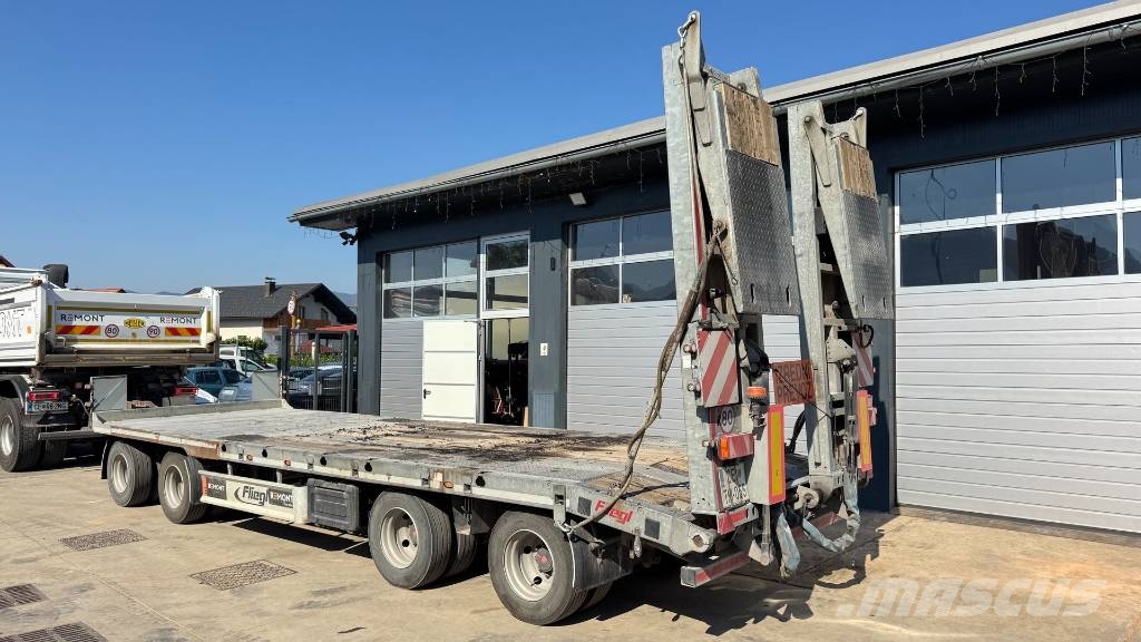 Fliegl VTS 400 tandem trailer - 2018 YEAR - LOADING SPACE Plataformas bajas