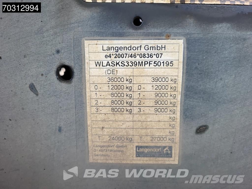 Langendorf Lift Axle Semirremolques de volteo