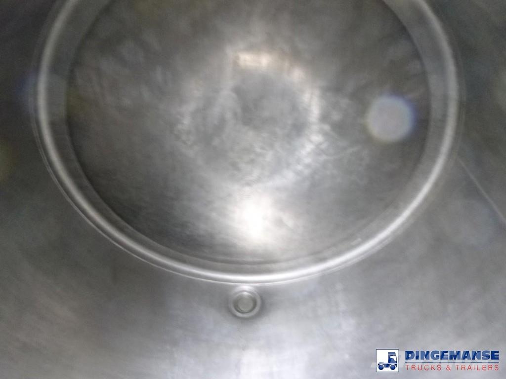 LAG Chemical tank inox L4BH 32.5 m3 / 3 comp Tanker semi-trailers