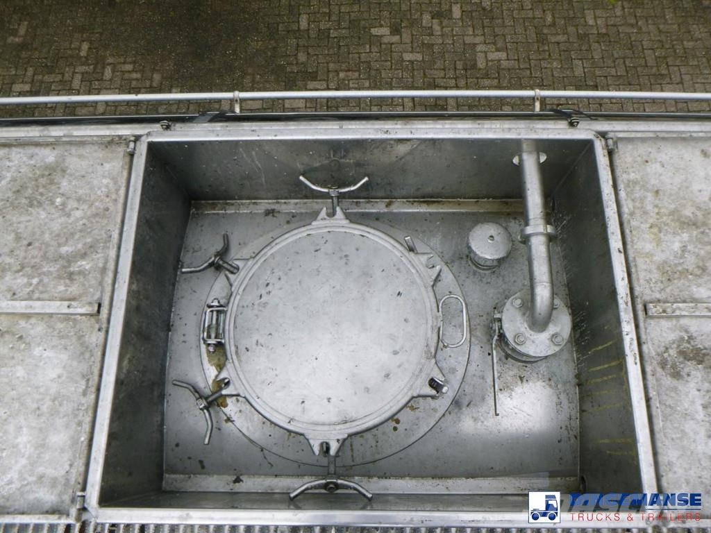 LAG Chemical tank inox L4BH 32.5 m3 / 3 comp Tanker semi-trailers