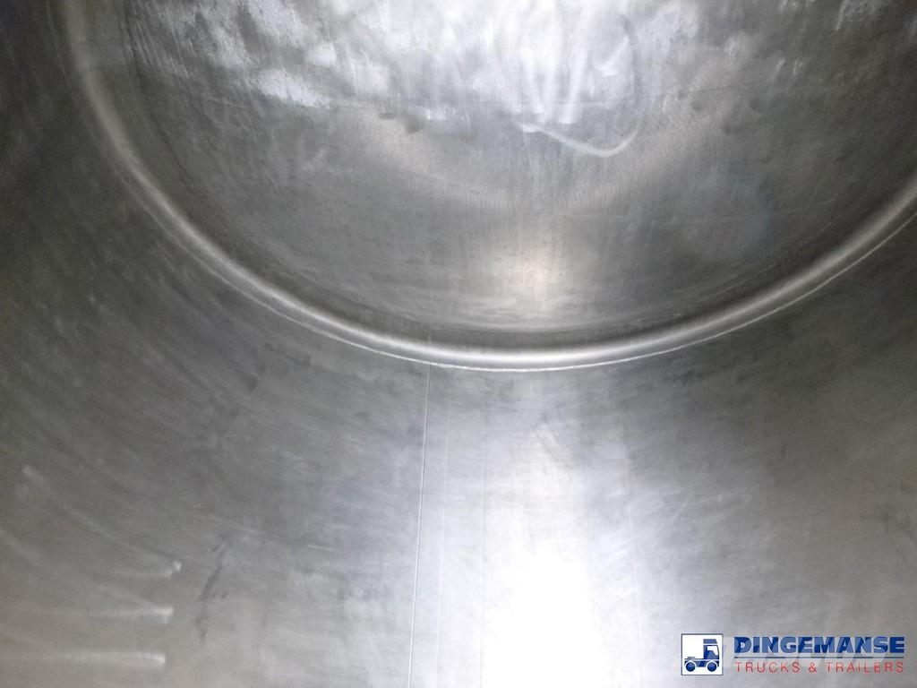 LAG Chemical tank inox L4BH 32.5 m3 / 3 comp Tanker semi-trailers