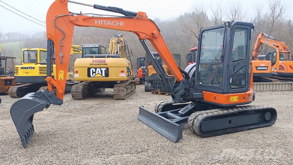 日立建機 ZX 55 U-5 A CLR, 2016, イタリア - 中古 ミニショベル < 7t