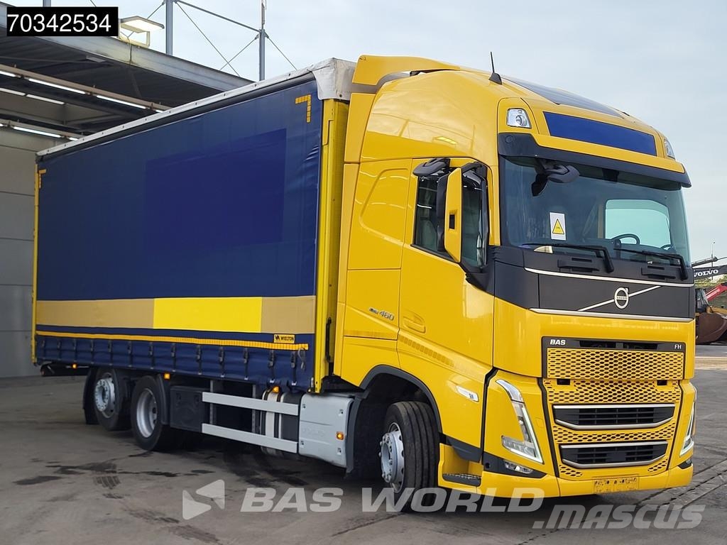 Volvo FH 460 6X2 LNG COMBI Sliding roof VEB+ Automatic A Nákladné vozidlá s bočnou zhrnovacou plachtou
